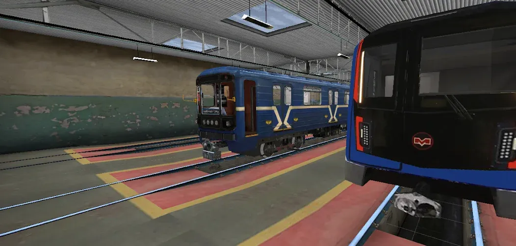 Скачать Minsk Subway Simulator на Андроид — Все поезда разблокированы — скриншот 3