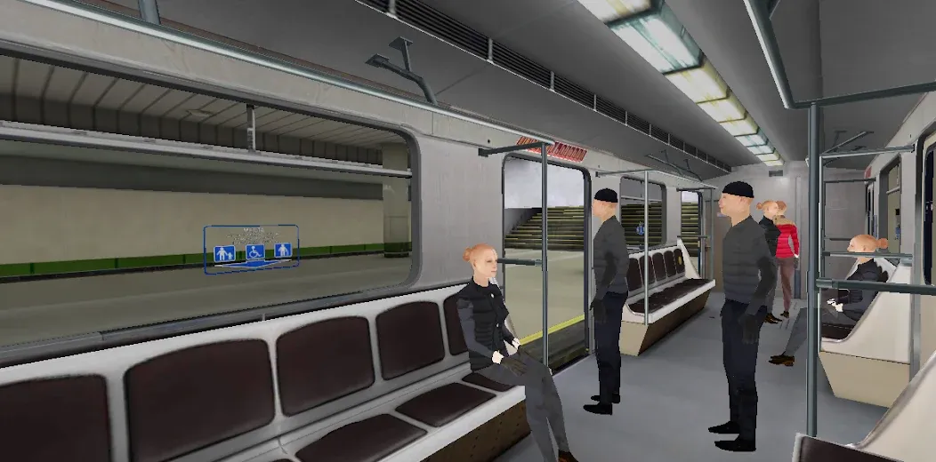 Скачать Minsk Subway Simulator на Андроид — Все поезда разблокированы — скриншот 5
