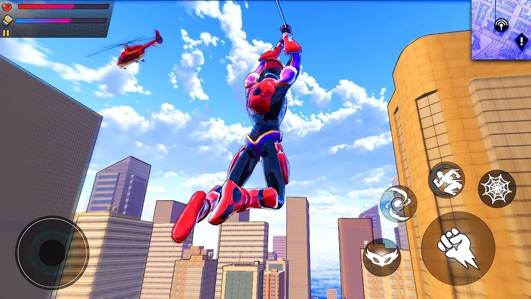 Скачать Spider Hero:Super City Hero на Android — Много денег — скриншот 1 Скачать Spider Hero:Super City Hero на Android — Много денег — скриншот 1