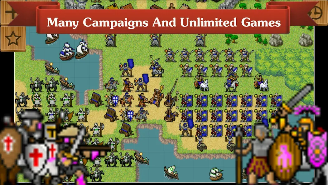 Взлом Age of Strategy — Много денег и кристаллов — скриншот 1