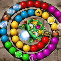 Скачать взломанную Marble Bubbles: Blast Pop Game — Много монет