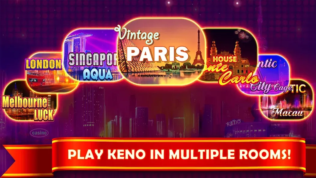 Keno Prime - Super 3X Payout Mod APK Много денег — Скачать на Андроид — скриншот 3