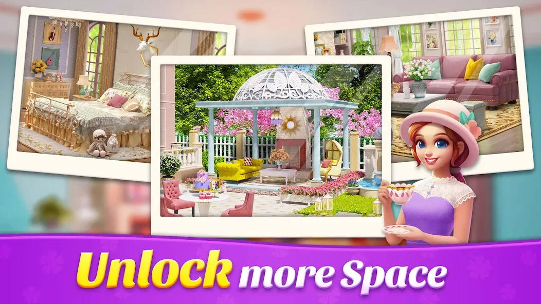 Скачать Space Decor : Villa на Андроид — Много денег — скриншот 4