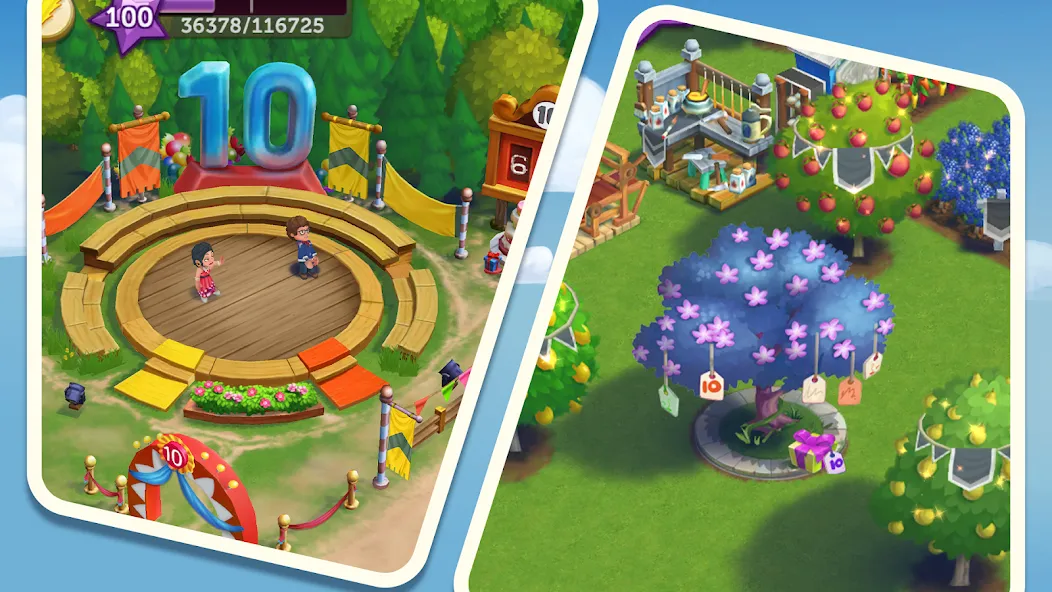 FarmVille 2: Country Escape (Мод Много денег и ключей) — скриншот 3