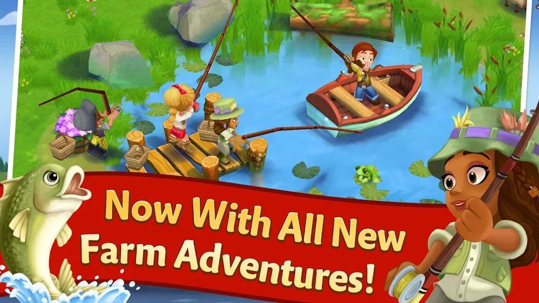 FarmVille 2: Country Escape (Мод Много денег и ключей) — скриншот 5