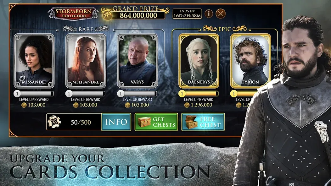 Скачать взломанную Game of Thrones Slots Casino — Бесконечные деньги и золото — скриншот 2