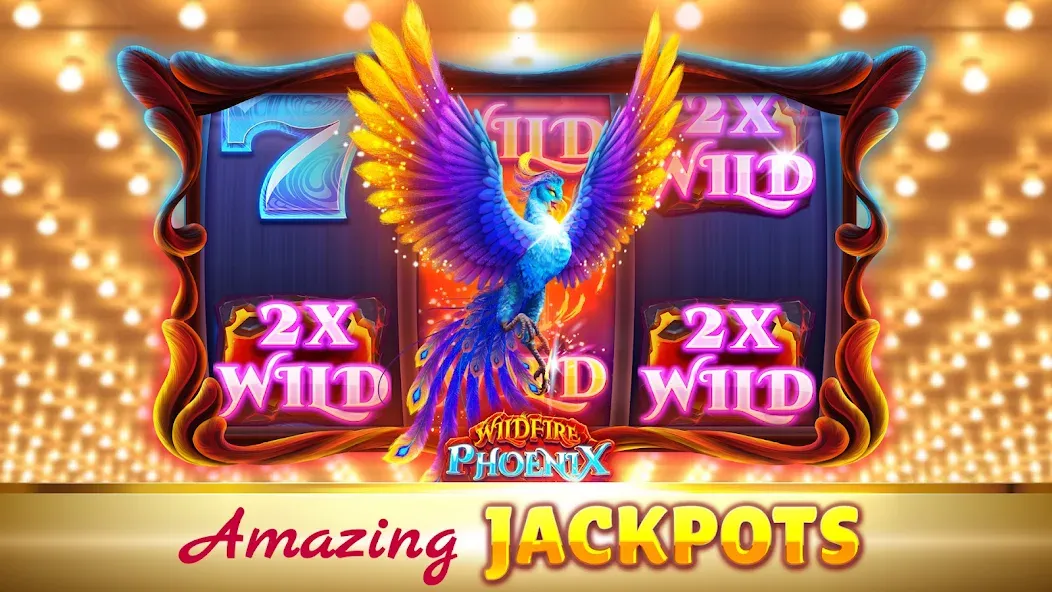 Взломанная Hit it Rich! Casino Slots Game на Андроид — Много денег и монет — скриншот 3