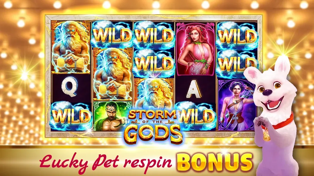 Взломанная Hit it Rich! Casino Slots Game на Андроид — Много денег и монет — скриншот 4
