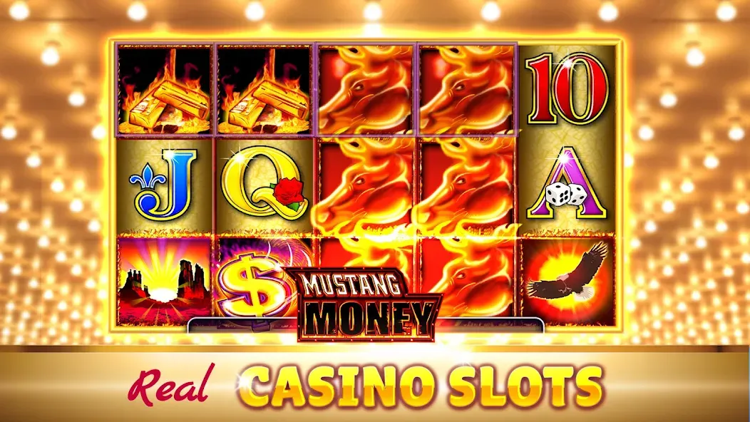 Взломанная Hit it Rich! Casino Slots Game на Андроид — Много денег и монет — скриншот 5