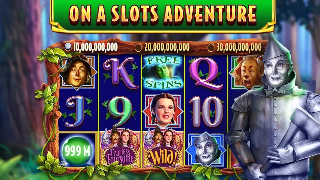 Wizard of Oz Slots Games на Андроид — Взлом на много денег — скриншот 3