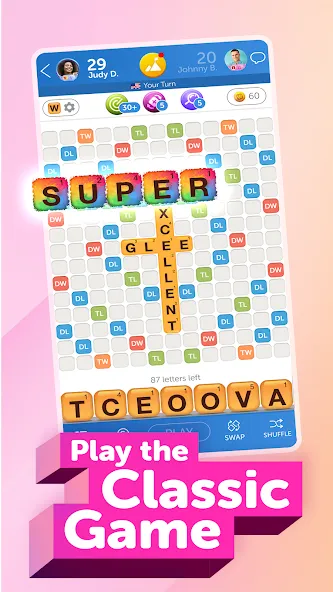 Скачать Words With Friends 2 Word Game на телефон — Все слова открыты — скриншот 1