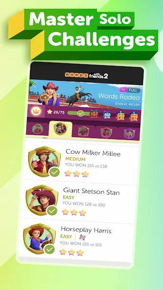 Скачать Words With Friends 2 Word Game на телефон — Все слова открыты — скриншот 4