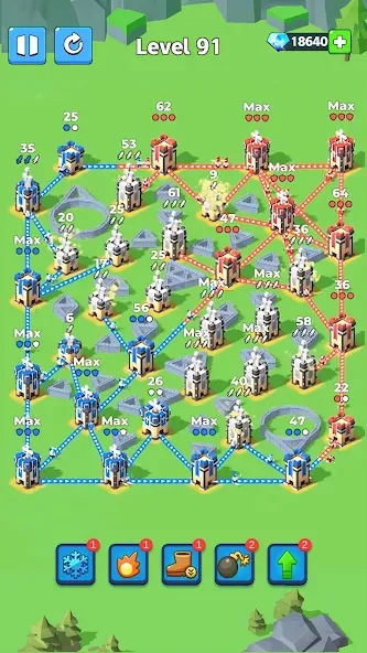 Скачать Conquer the Tower: Takeover MOD APK — Много денег — скриншот 1