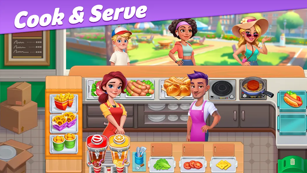 Скачать Restaurant Rescue - Food Games — Модификация Много денег — скриншот 1 Скачать Restaurant Rescue - Food Games — Модификация Много денег — скриншот 1