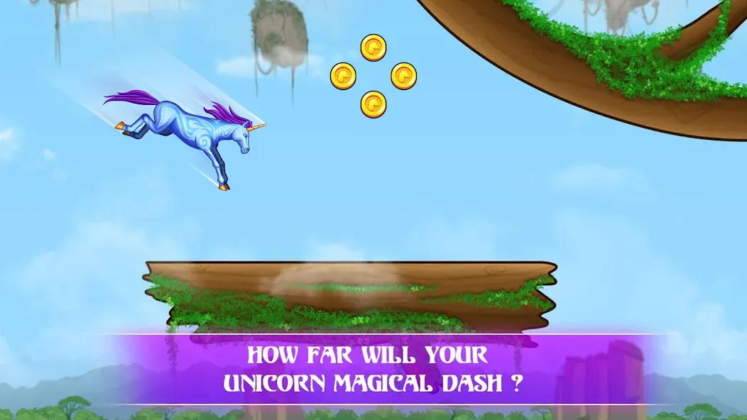 Скачать Unicorn Dash: Magical Run с модом — Много денег и кристаллов — скриншот 2