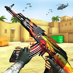 Cover Strike Ops FPS Gun Games на Андроид — Бесконечные патроны и все оружие открыто