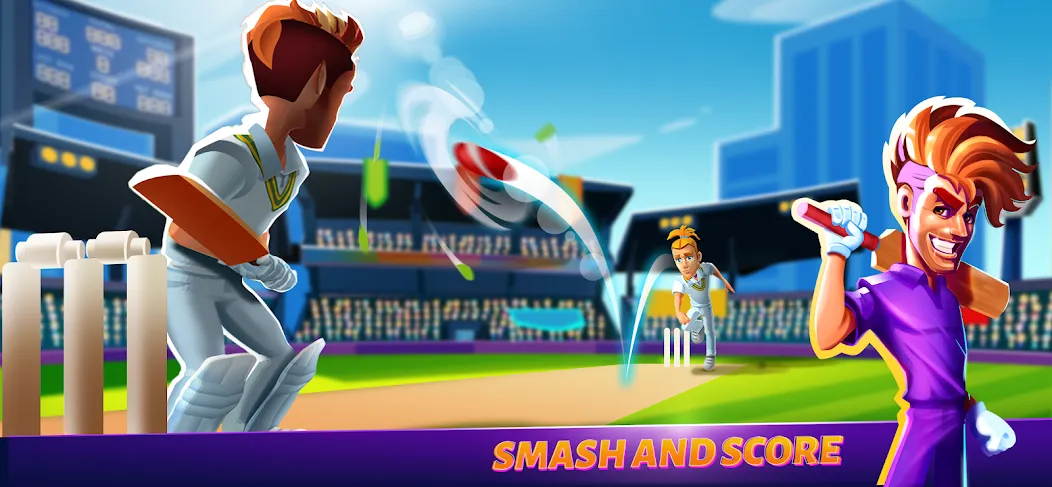 Взломанная Hitwicket An Epic Cricket Game на Андроид — Много денег и золота — скриншот 2