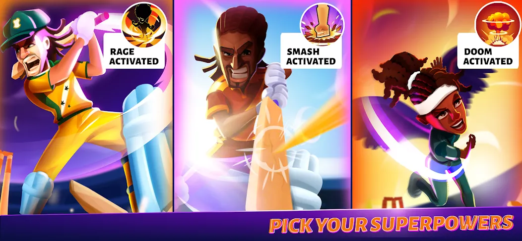 Взломанная Hitwicket An Epic Cricket Game на Андроид — Много денег и золота — скриншот 5