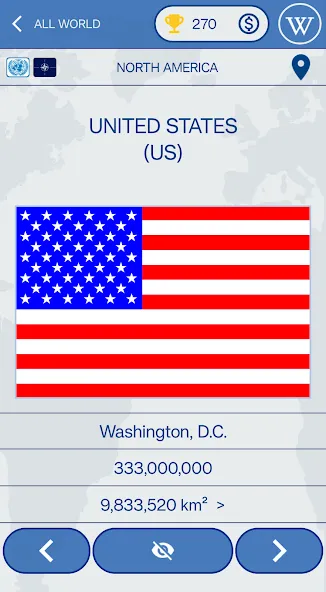 Скачать The Flags of the World Quiz на Android — Все открыто — скриншот 1
