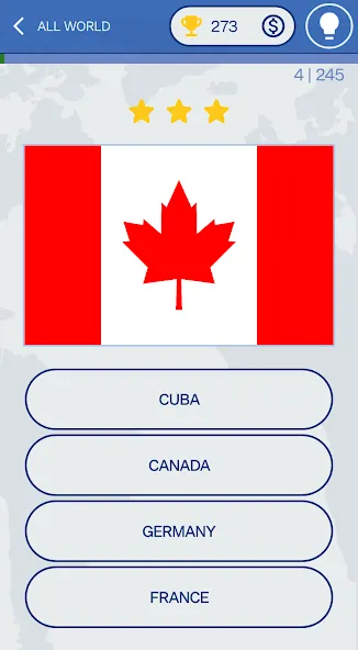Скачать The Flags of the World Quiz на Android — Все открыто — скриншот 3