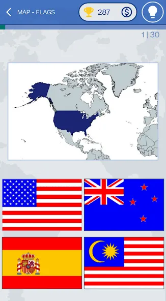 Скачать The Flags of the World Quiz на Android — Все открыто — скриншот 4