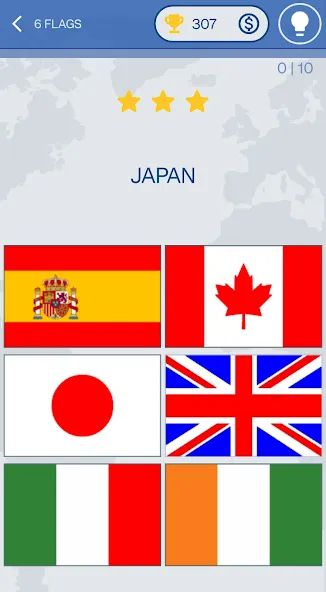 Скачать The Flags of the World Quiz на Android — Все открыто — скриншот 5