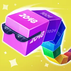 Скачать взлом Cube Arena 2048: Merge Numbers на Андроид — Много денег