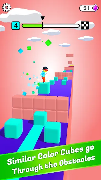 Скачать Block Surfer — Много денег — скриншот 2