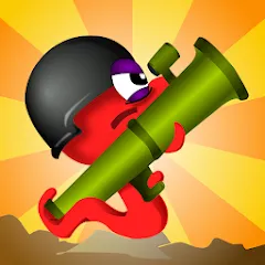 Скачать Annelids: Online battle — Много денег и бесконечные патроны