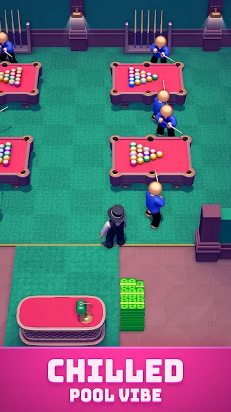Скачать Pool Club Manager MOD APK — Много денег — скриншот 3