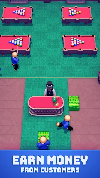 Скачать Pool Club Manager MOD APK — Много денег — скриншот 5