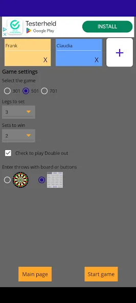Darts — Взломанная версия (Бесконечные деньги) — скриншот 2