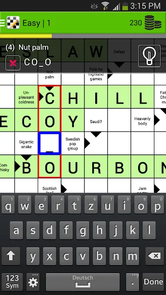 Скачать взлом Crosswords на Андроид — Все уровни открыты — скриншот 1 Скачать взлом Crosswords на Андроид — Все уровни открыты — скриншот 1
