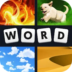 Взломанная 4 Pics 1 Word на Андроид — Взлом на много денег и подсказок