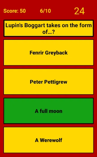 HP Quiz MOD APK — Все подсказки открыты — скриншот 2