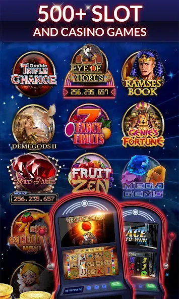 Merkur24 – Slots & Casino (Мод Много денег и фишек) — скриншот 3 Merkur24 – Slots & Casino (Мод Много денег и фишек) — скриншот 3