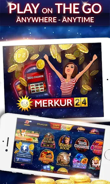 Merkur24 – Slots & Casino (Мод Много денег и фишек) — скриншот 4 Merkur24 – Slots & Casino (Мод Много денег и фишек) — скриншот 4