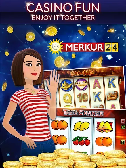 Merkur24 – Slots & Casino (Мод Много денег и фишек) — скриншот 5