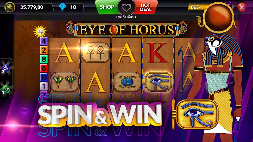Скачать SpinArena Online Casino Slots — Много денег — скриншот 2