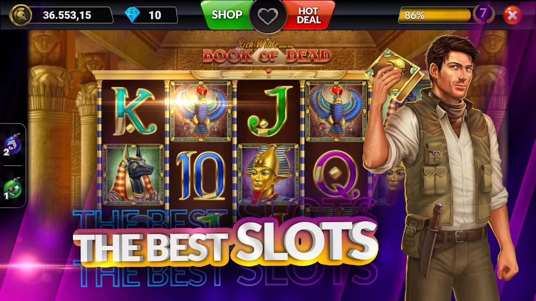 Скачать SpinArena Online Casino Slots — Много денег — скриншот 3