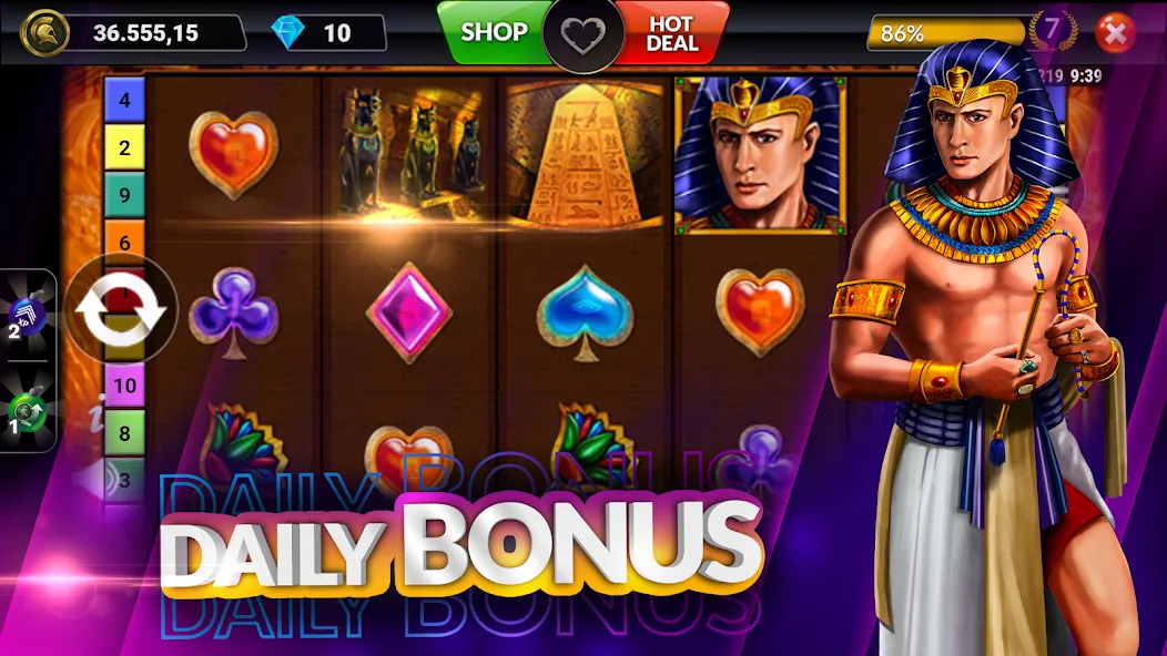 Скачать SpinArena Online Casino Slots — Много денег — скриншот 4