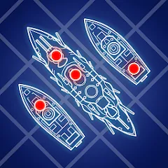 Скачать Fleet Battle - Sea Battle на Android — Много денег и без рекламы
