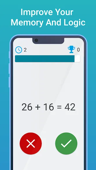 Скачать Math Games: Brain iq riddles — Модификация Все разблокировано — скриншот 5