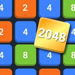 2048: Puzzle Game! Merge Block — Мод: Много денег
