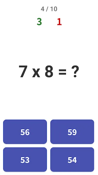 Скачать взлом Multiplication Games Math quiz на Андроид — Все уровни разблокированы — скриншот 3