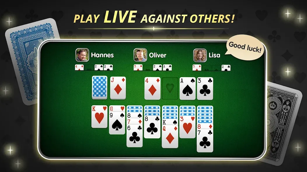 Solitaire на Андроид — Все открыто — скриншот 1