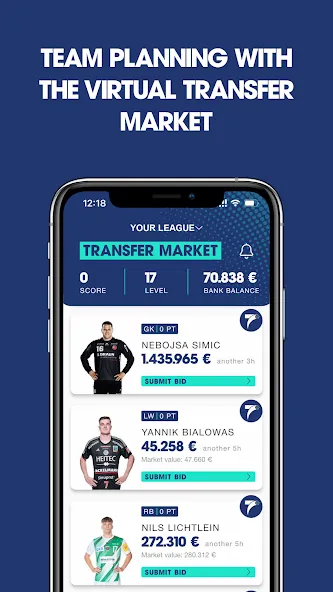 Скачать взломанную START7 - The handball manager — Бесплатные покупки — скриншот 3 Скачать взломанную START7 - The handball manager — Бесплатные покупки — скриншот 3