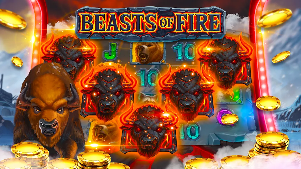 Epic Wilds (Jackpot) на Андроид — Много денег — скриншот 2