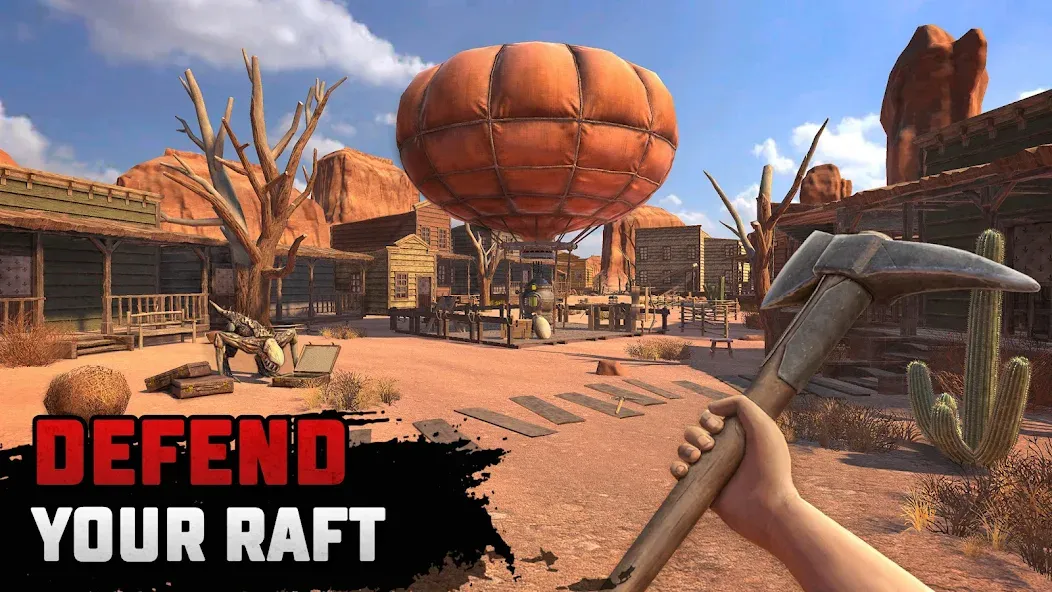 Скачать Raft® Survival: Desert Nomad на Android — Много денег и ресурсов — скриншот 3