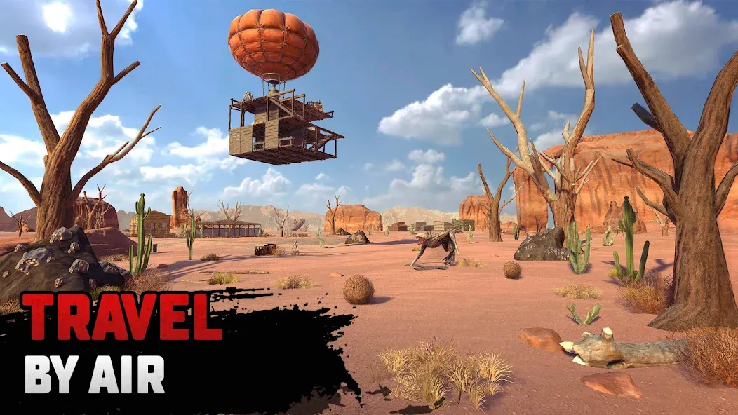 Скачать Raft® Survival: Desert Nomad на Android — Много денег и ресурсов — скриншот 4